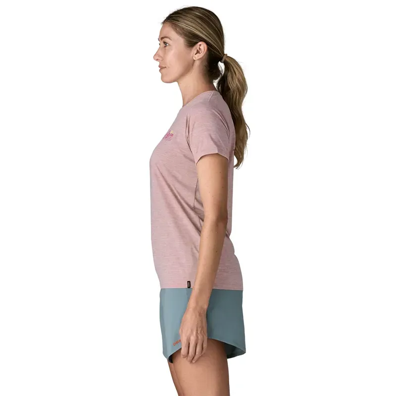 Patagonia Women's Capilene Trailcheck Cool Daily in Quiet Violet-4