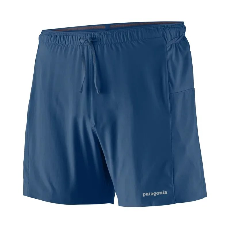 Patagonia Strider Pro 5in Shorts in Clement Blue