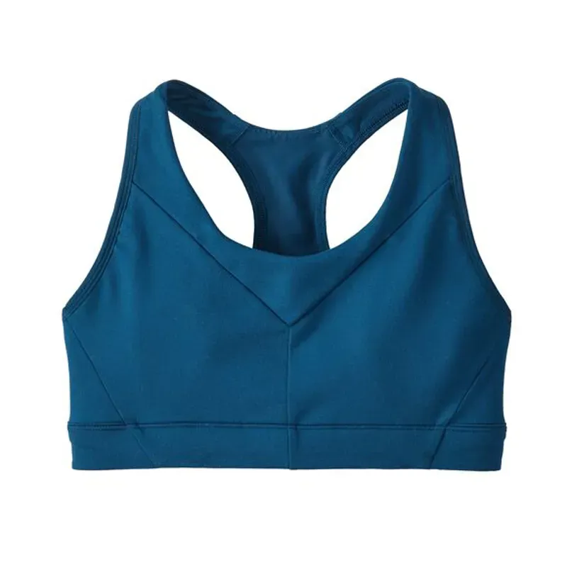 Patagonia Women's Wild Trails Sports Bra in Lagom Blue