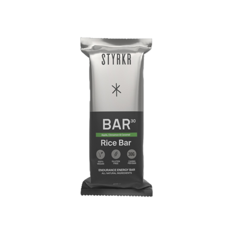 Styrkr Apple and Cinnamon Energy Bar 30