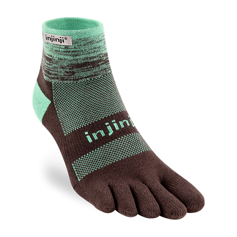 Injinji Trail Midweight Mini Crew Mint