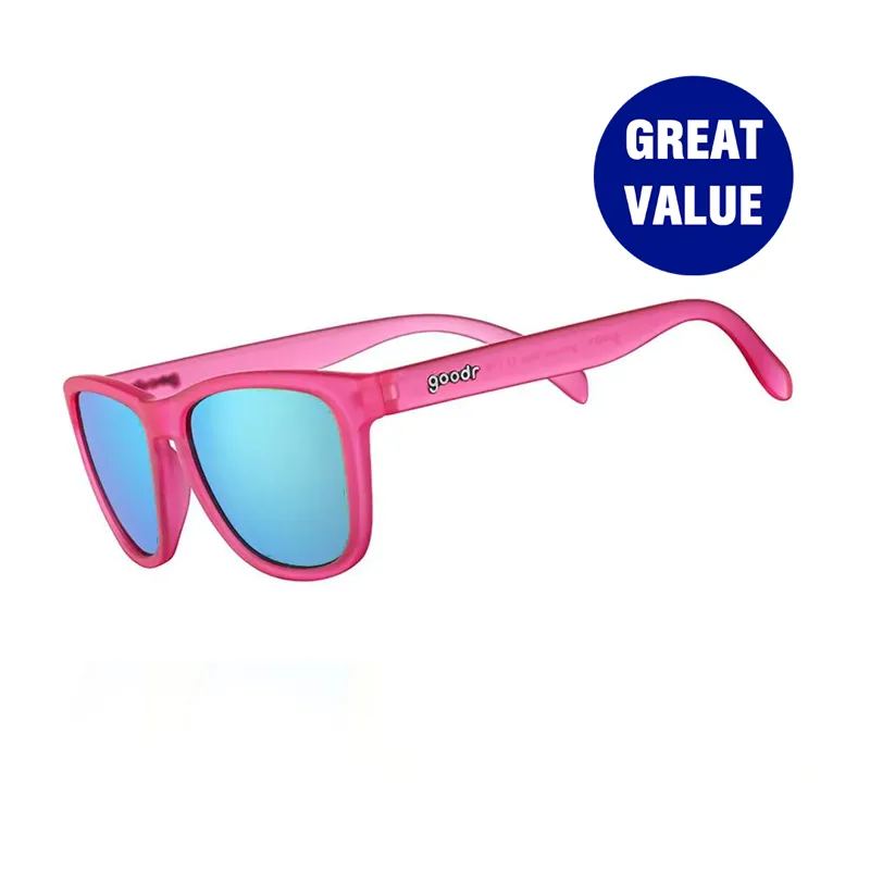 Goodr OG Sunglasses Flamingos on a Booze Cruise