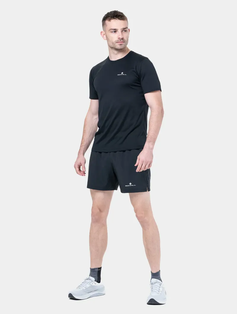 Ronhill Core SS Tee Black/Bright White-3