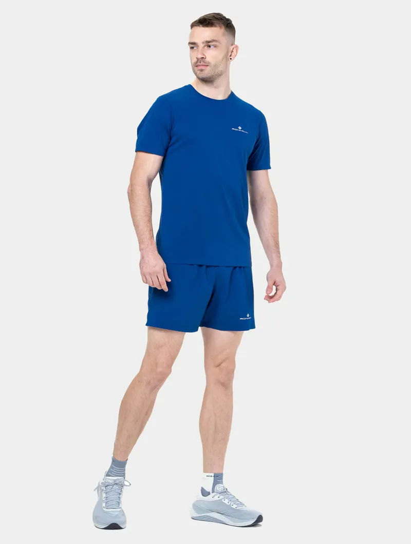 Ronhill Core SS Tee Dark Cobalt/Bright White-3