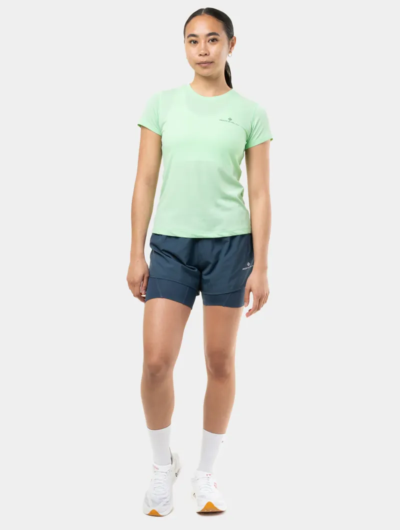 Ronhill Womens Core SS Tee Seafoam/Laurel -3