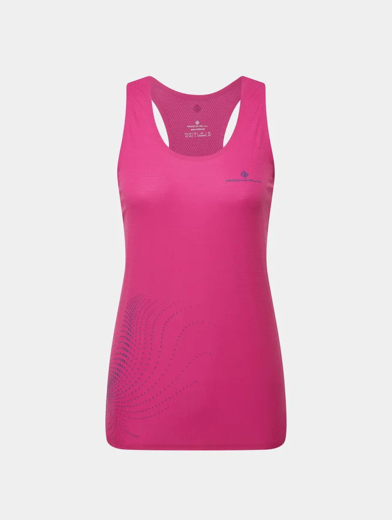 Ronhill Women's Tech Race Vest in Exuberance/Classic Blue