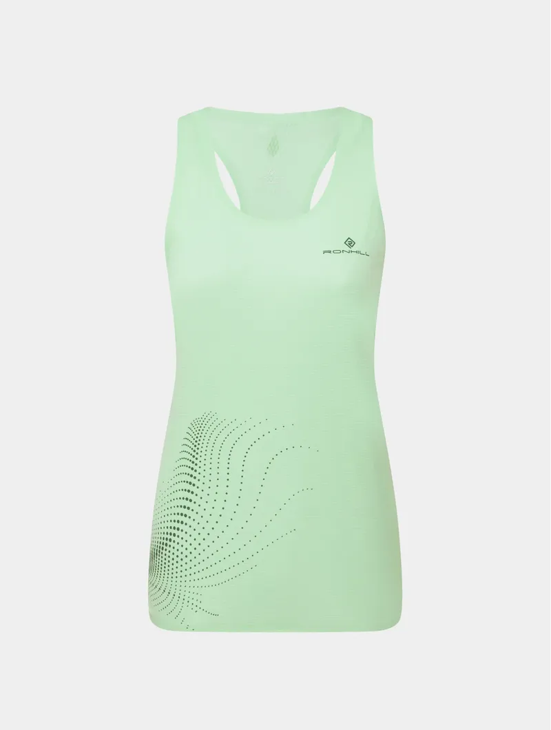 Ronhill Tech Race Vest Womens in seafoam/laurel