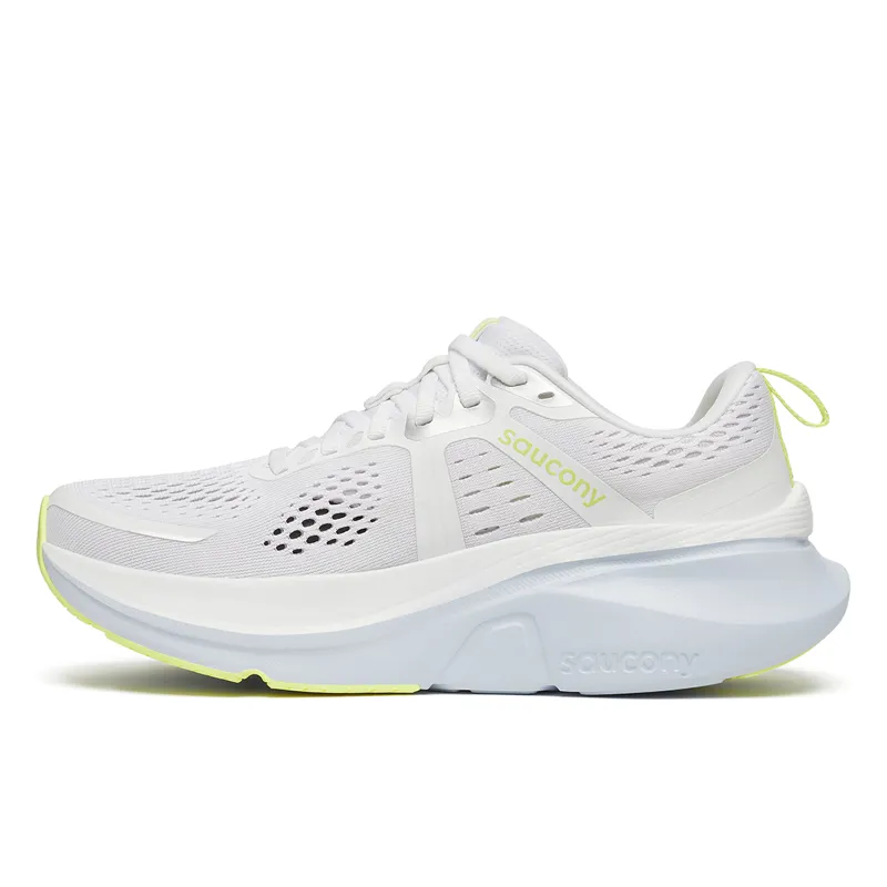 Saucony Women's Guide 18 in White/Ice Melt-1