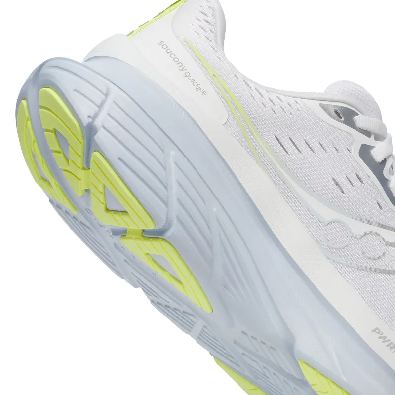Saucony Women's Guide 18 in White/Ice Melt-7