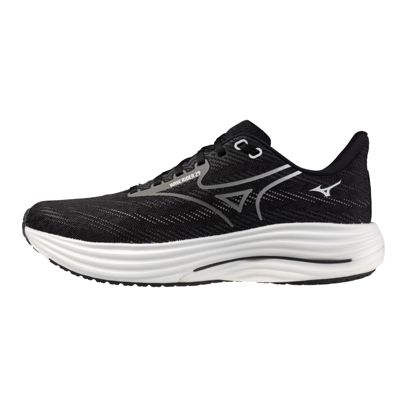 Mizuno Wave Rider 29 2E Wide Black Sand/White/Black-8