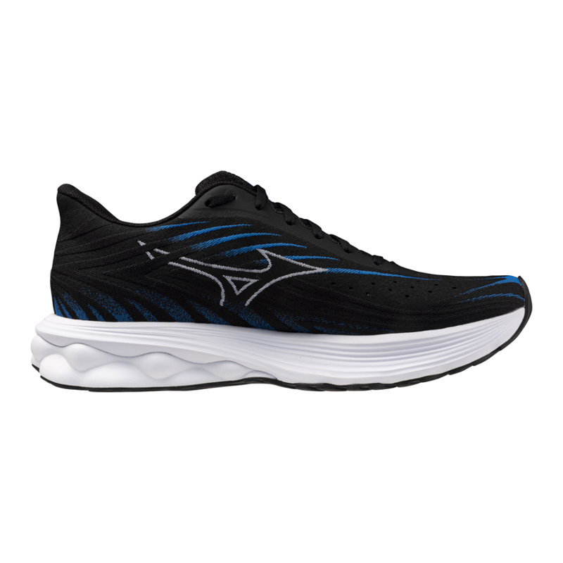 Mizuno WAVE Skyrise 6 Black/White/Blue Pace-4