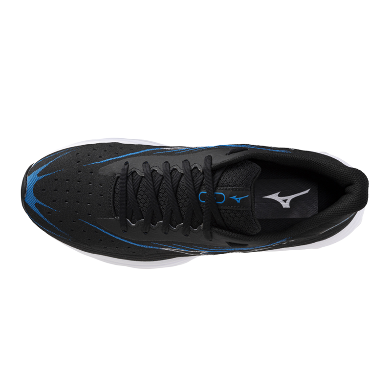 Mizuno WAVE Skyrise 6 Black/White/Blue Pace-3
