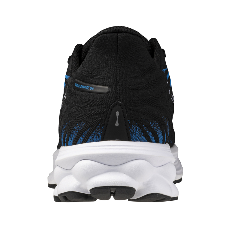 Mizuno WAVE Skyrise 6 Black/White/Blue Pace-5