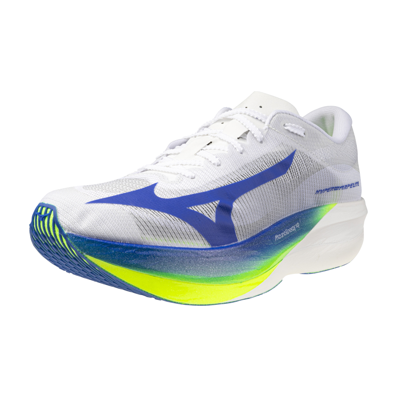 Mizuno Hyperwarp Elite White/Lightning Yellow/Hyper Blue-2