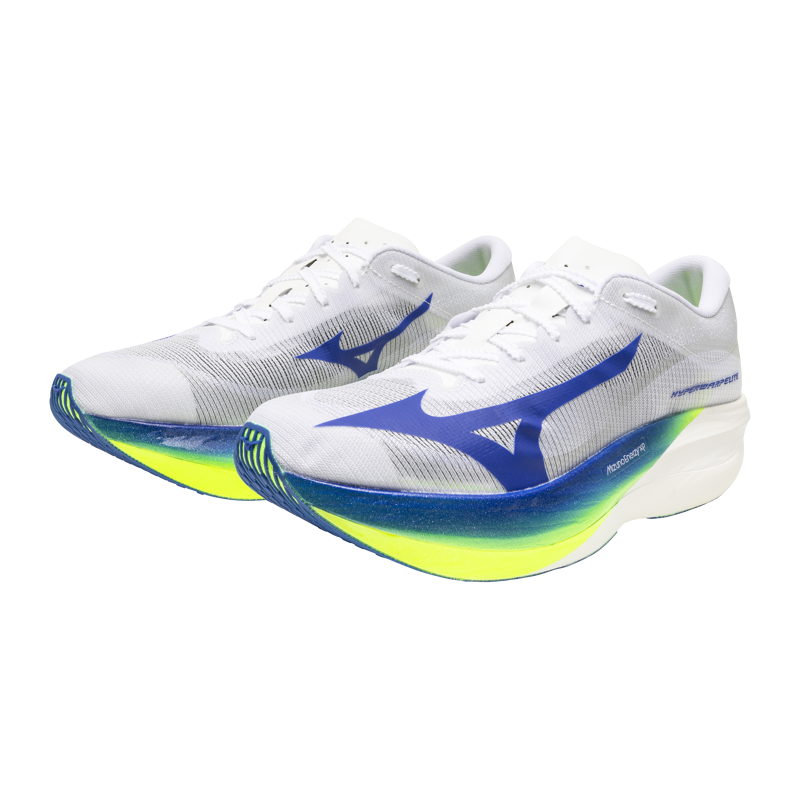 Mizuno Hyperwarp Elite White/Lightning Yellow/Hyper Blue-5