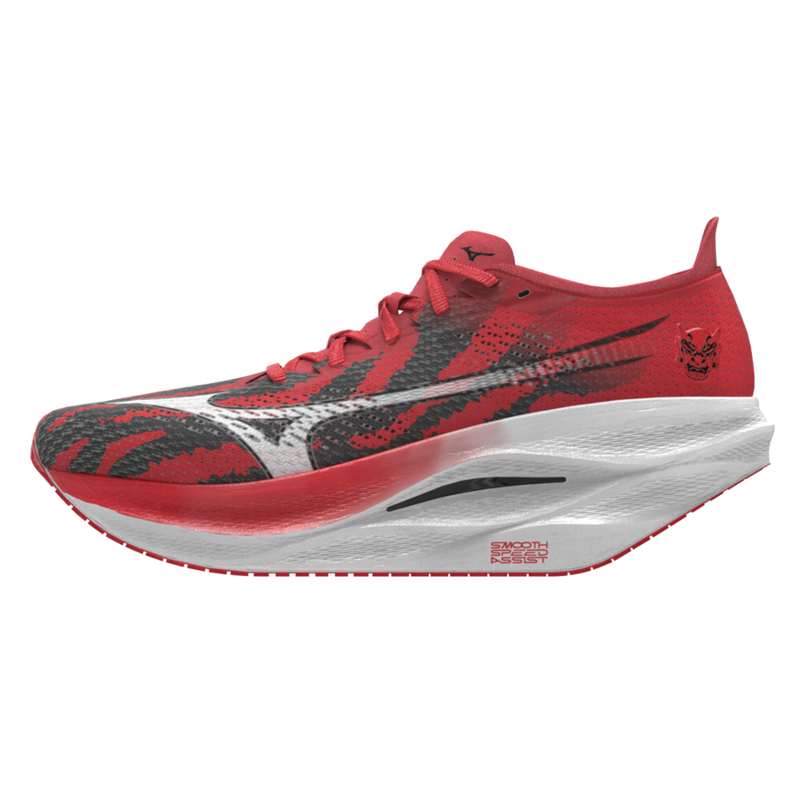 Mizuno Wave Rebellion Pro 3 Red/blue-2
