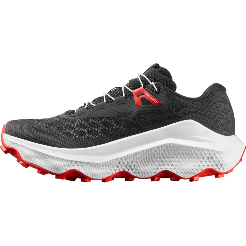 Salomon Ultra Glide 4 Black/White/Fire Red-5