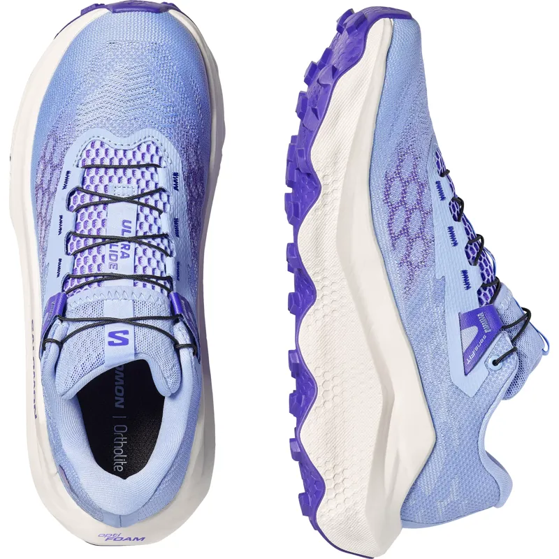 Salomon Ultra Glide 4 Women's Brunnera Blue/Vanilla Ice/Deep Purple-4