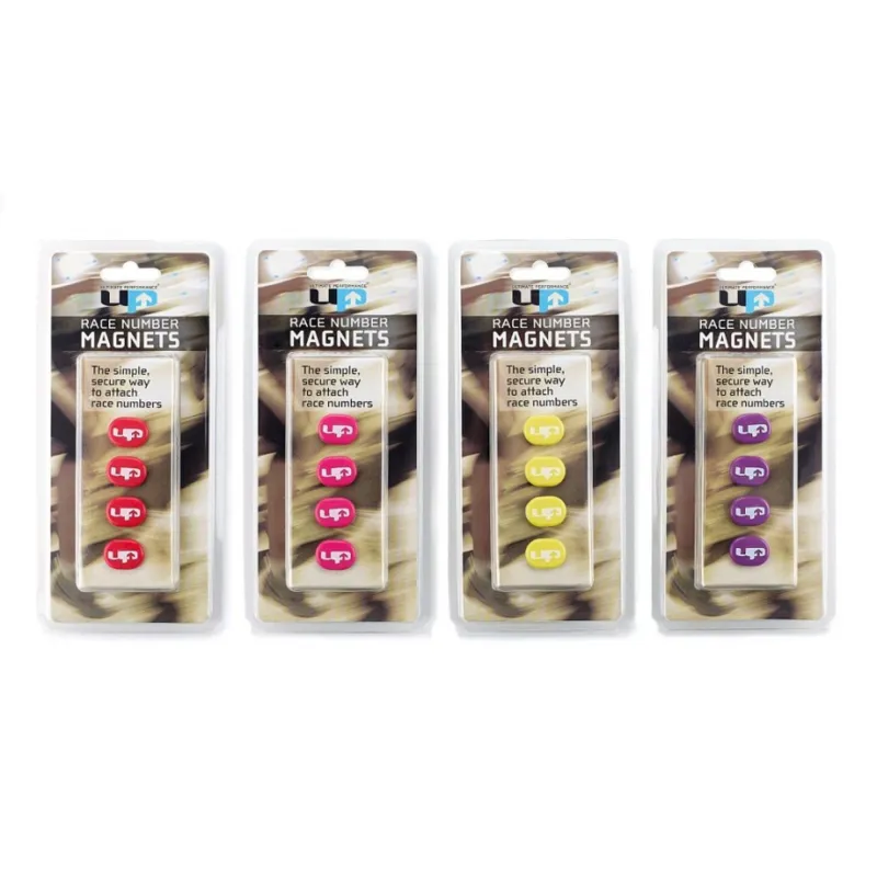 UP Race Number Magnets