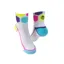 Monkey Sox Ultra Ankle Hex White/Multi