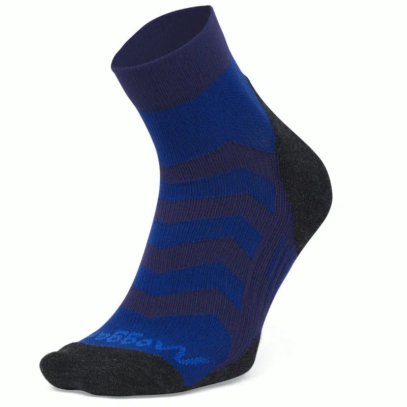 Moggans Merino Wool Ultra-Light Speed Ankle Sock Blue Surf
