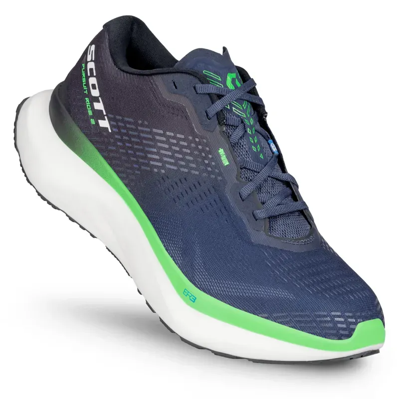 Scott Pursuit Ride 2 Shoe in Black/Dark Blue-1