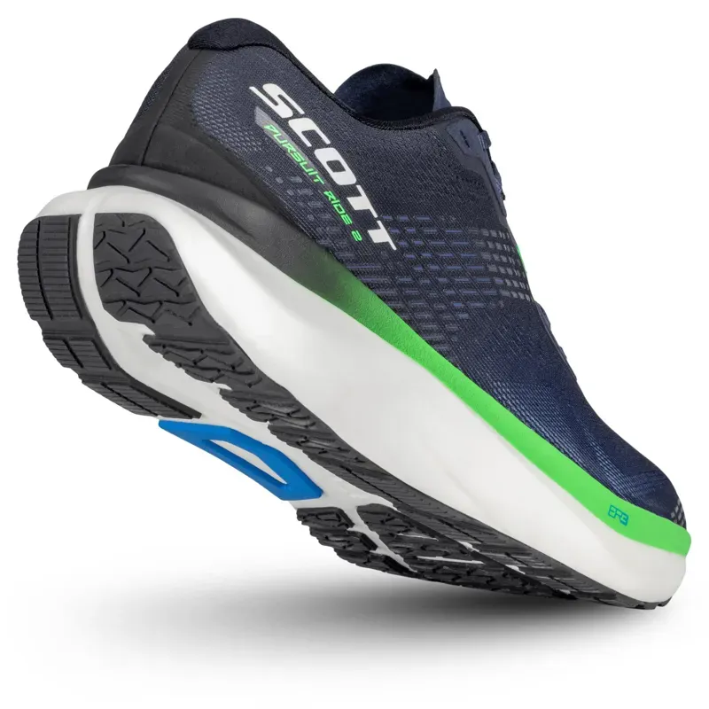 Scott Pursuit Ride 2 Shoe in Black/Dark Blue-2