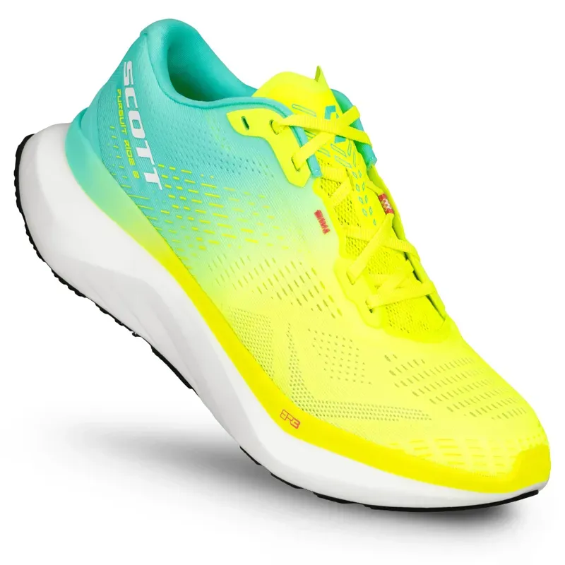 Scott Pursuit Ride 2 Shoe in Florida Green/Safety Yellow-1