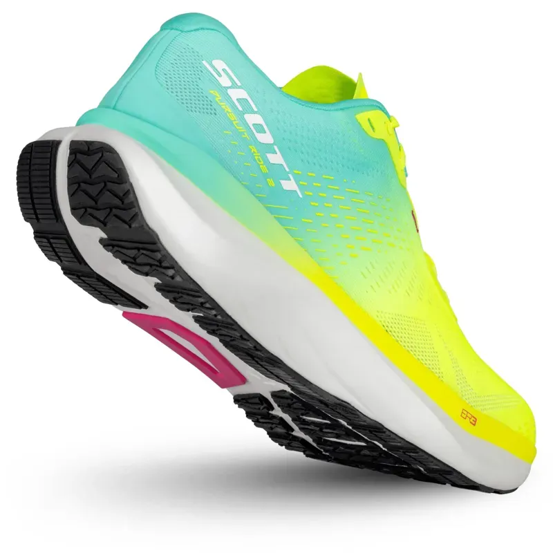 Scott Pursuit Ride 2 Shoe in Florida Green/Safety Yellow-2