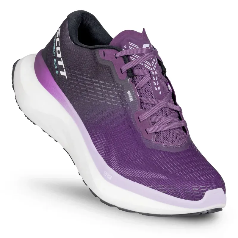 Scott Pursuit Ride 2 Women's Shoe in Black/Night Purple-1