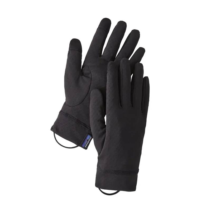 Patagonia Liner Gloves in Black