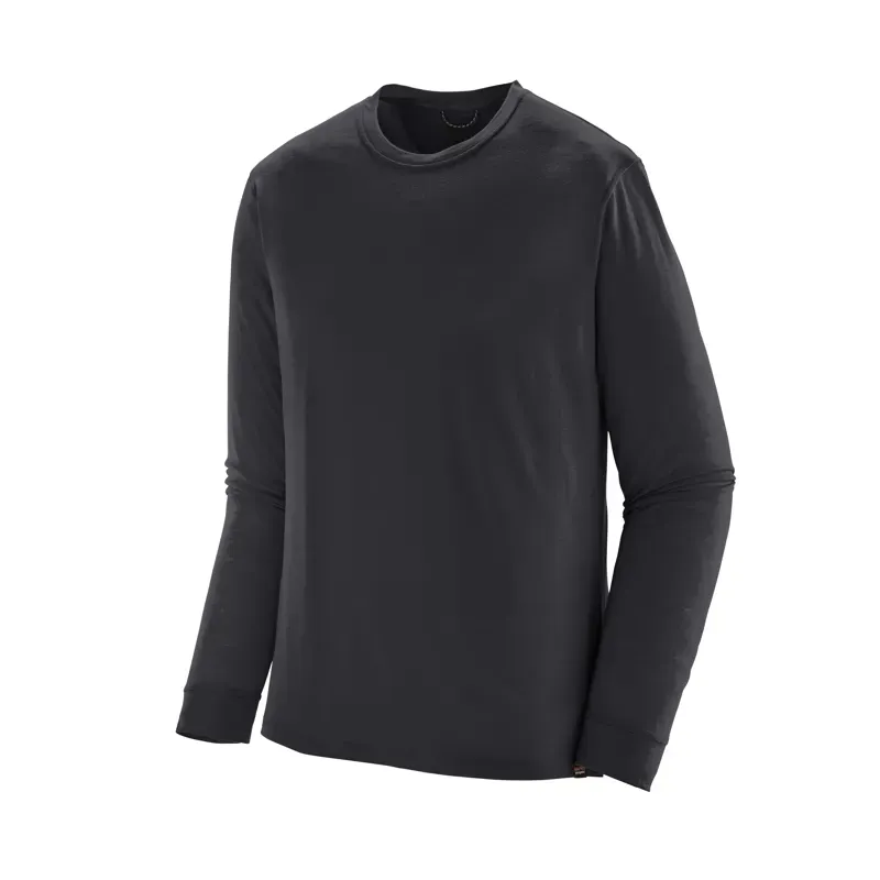 Patagonia Long Sleeve Capilene Cool Merino Shirt in Black