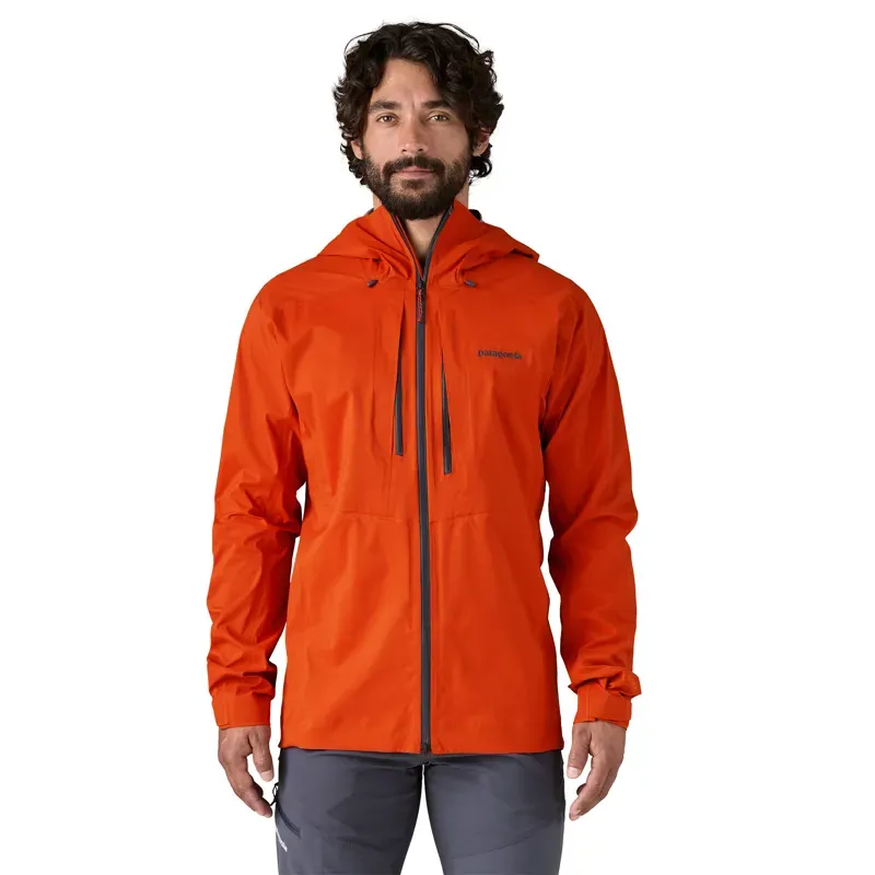 Patagonia Mens M10 Storm Jacket in Pollinator Orange-1