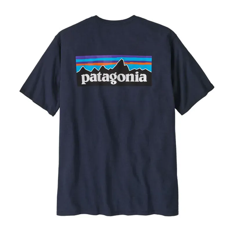 Patagonia P-6 Logo Responsibili-Tee T-Shirt in New Navy